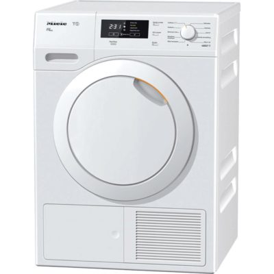 Miele TKB550 8kg Heat Pump Condenser Tumble Dryer in White Miele TKB550 8kg Heat Pump Condenser Tumble Dryer in White
